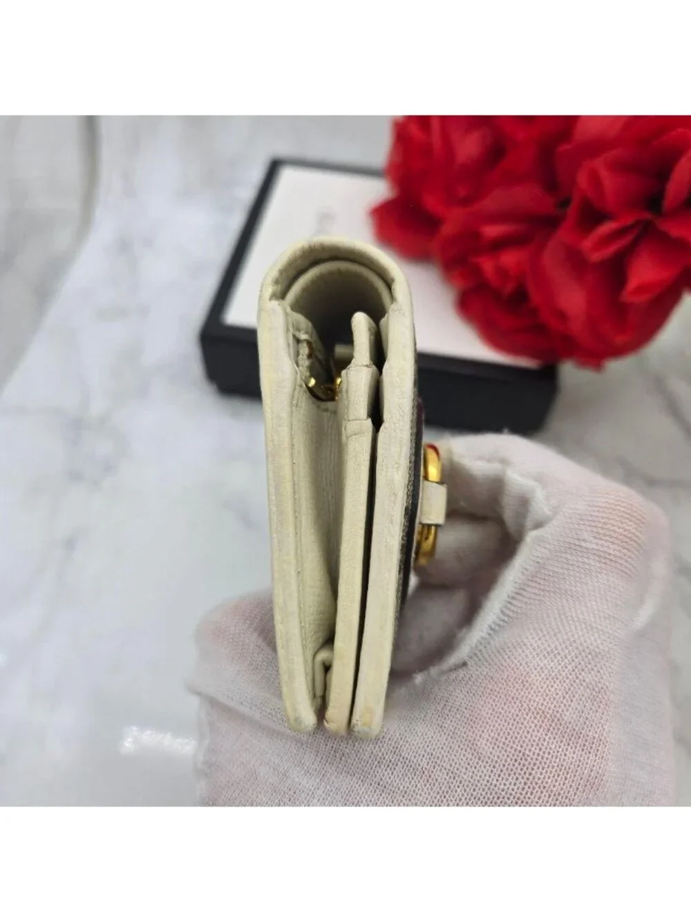 Gucci Fold Wallet Horsebit GG - Picture 10 of 15